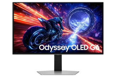 Samsung Monitor Gaming Odyssey OLED G6 G60SF S27FG604SU 27' QHD 0.03MS 500HZ Qd-oled Adjustable Height Silver — image 1