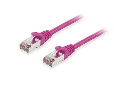 Equip Network Cable CAT.6A S FTP 2x RJ45 20.00M Lila Lszh — image 1