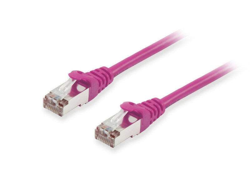 Equip Network Cable CAT.6A S FTP 2x RJ45 20.00M Lila Lszh