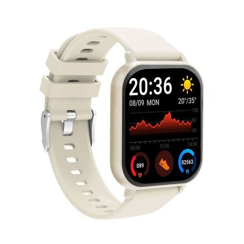 Denver Smartwatch Bluetooth With Frequency Cardiaca And Presion Arterial White — image 1