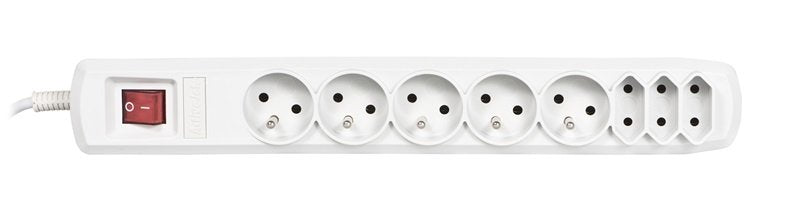 Activejet APN-8G/1,5M-GR Base Múltiple 8 Salidas AC Indoor Grey