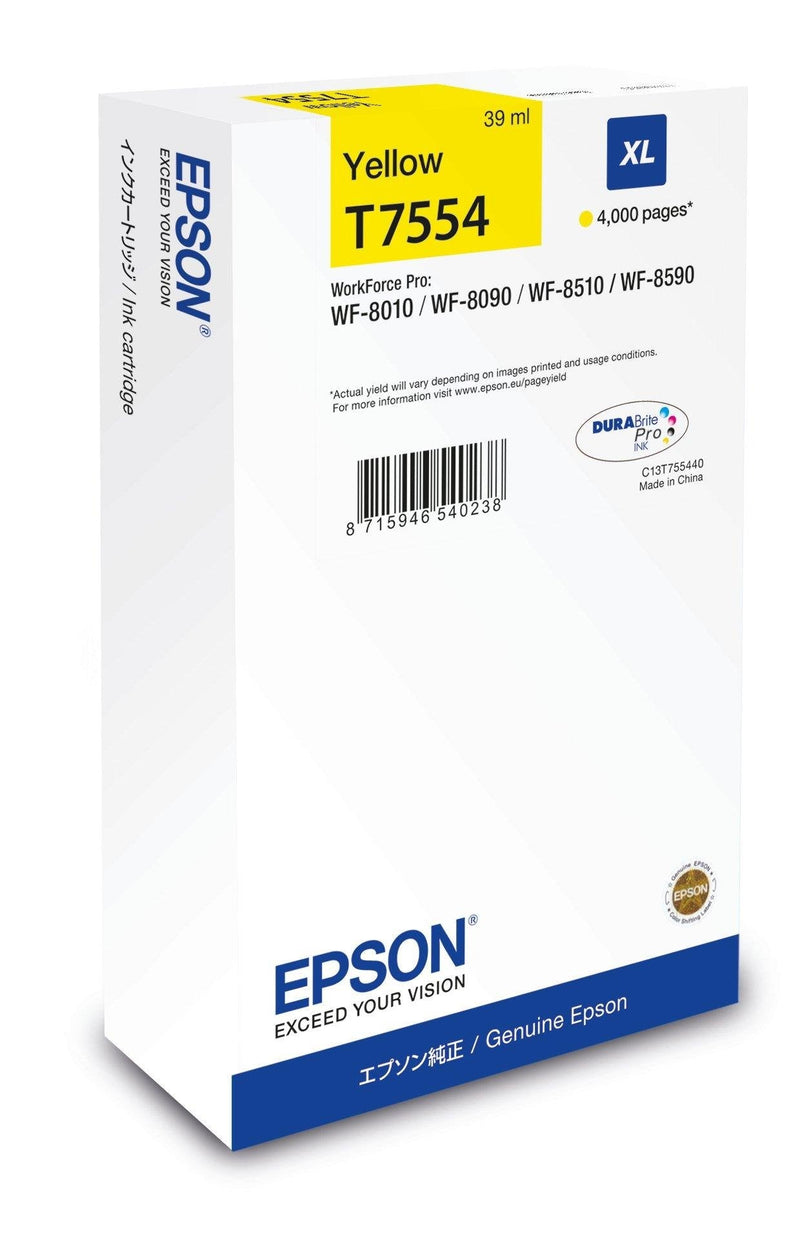 Epson Ink C13T75544N Yellow