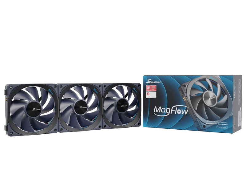 Seasonic Magflow 1225 PWM Fan - 120MM, 3ER Kit