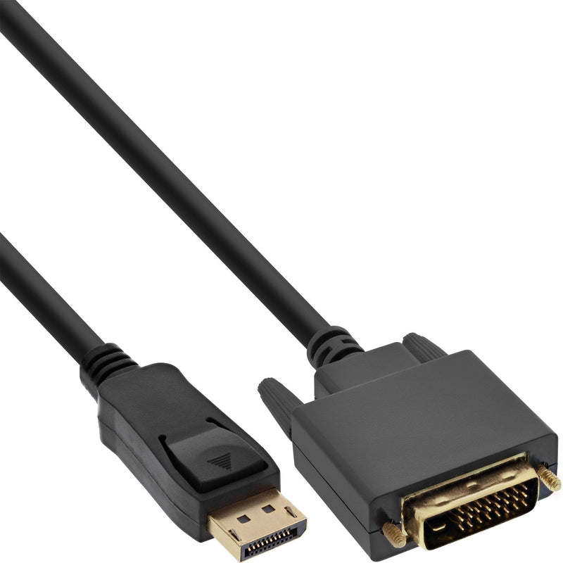 Inline Cable DisplayPort a DVI Black 1M