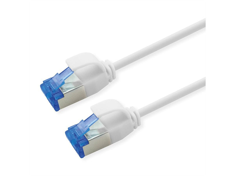 Roline Network Cable CAT.6A (class Ea) S FTP (pimf), Lsoh, PoE, Blanco 0,3M