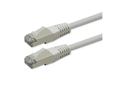Roline Kab Network Cable CAT.6 Class And PoE S FTP Pimf White 2M — image 1