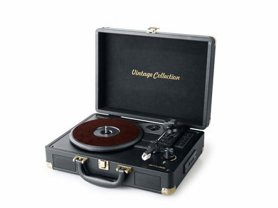 Muse MT-103 Gd Stereo Turntable, Bluetooth, Black — image 1