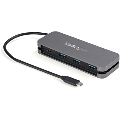 StarTech.com HB30CM3A1CB Hub Interfaz USB 3.2 Gen 1 (3.1 Gen 1) Type-c 5000 Mbit/S Black Grey — image 1