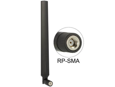 Delock WLAN Antenna Rp-sma 802.11 AC/a/H/B/G/N 4 ~ 7 dBi Omnidirectional Joint — image 1