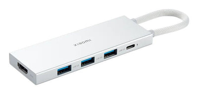 Xiaomi Hub 5-IN-1 Type-c USB-C + USB 3.0X3 + HDMI Silver — image 1