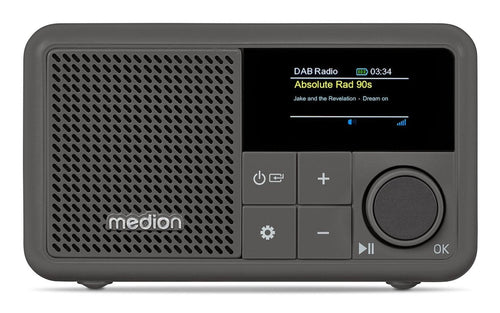 Medion Life® S66822 Tragbares Dab + Radio Grey — image 1