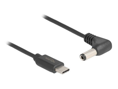Delock 85399 Cable Power USB Type-c™ a Cc 5,5 X 2,5MM Male Ángulo 1,5M — image 1