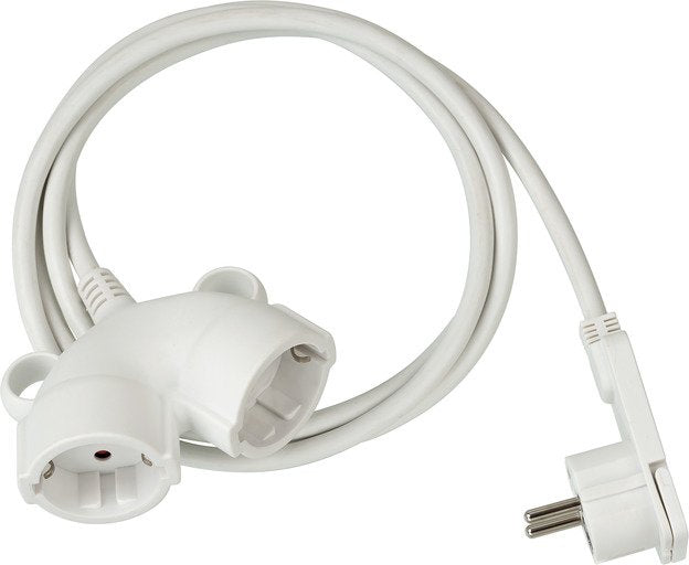 Brennenstuhl Cable Extensión 10M White Double Acoplamiento