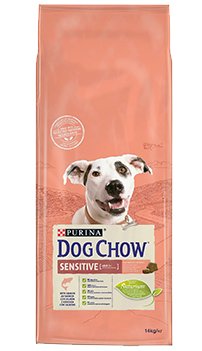 Purina Dog Chow Sensitive Adult 14KG Salmon, Perros — image 1