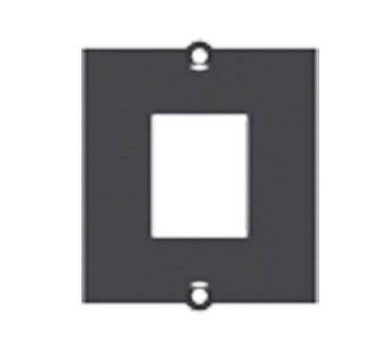 Bachmann Custom Módulo Frame Fr 1X Keystone, With Metal Stand Black