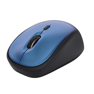 Trust Mouse Optico Yvi + Wireless Quiet Blue Span Data-teams'true'Bluetooth/Span/ DPI 800-1600 / Blue — image 1