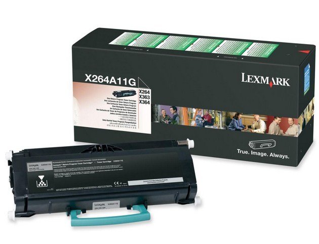 Lexmark Genuine Toner 1 X264DN, 363DN, 364DN, 364DW