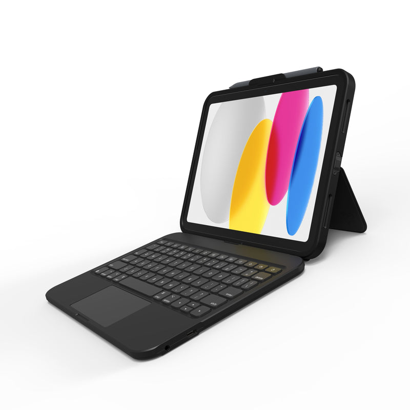 Zagg Tough Keys Bluetooth-keyboard Ipad 10.9 (10. Gen/A16) Black