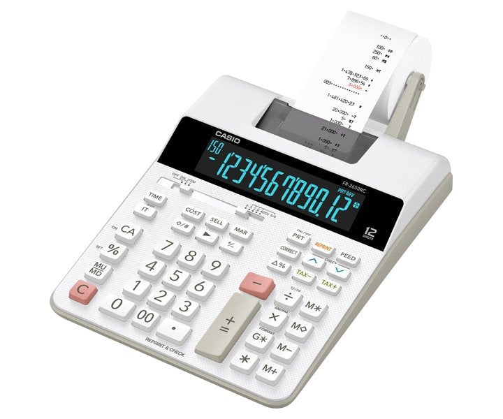 Casio Calculator Office With Printer White FR-2650
