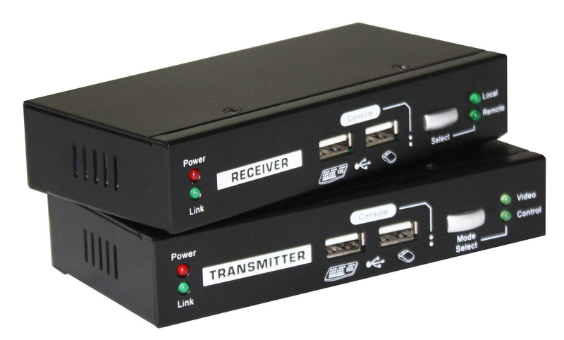 Levelone KVM Extender KVM-9036 Over IP 2x USB