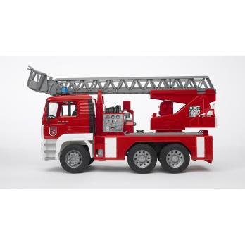 Bruder Man Fire Engine Con Selwing Ladder Vehículo Juguete