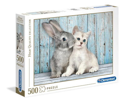 Puzzle Gato And Conejo 500PZS — image 1