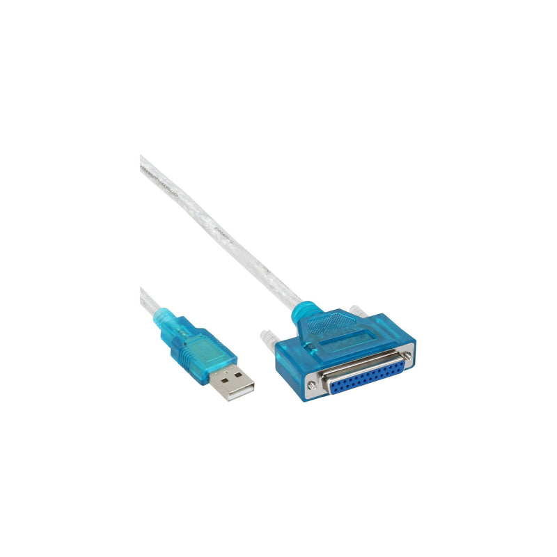 Inline Cable Printer USB USB Type a Male a DB25 Female 1,8M