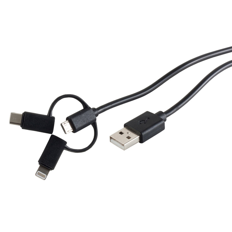 S-conn 14-15035 USB Cable 2M USB 2.0 USB a Black