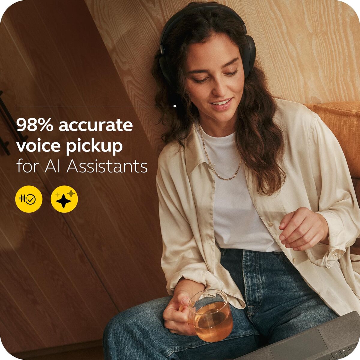 Jabra Bluetooth Headband Headphones Jabra Evolve3 85 Black