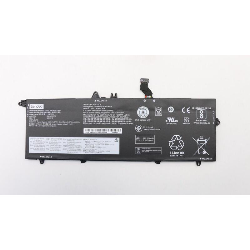 Lenovo 57WH Lithium-ion Internal Battery For Thinkpad