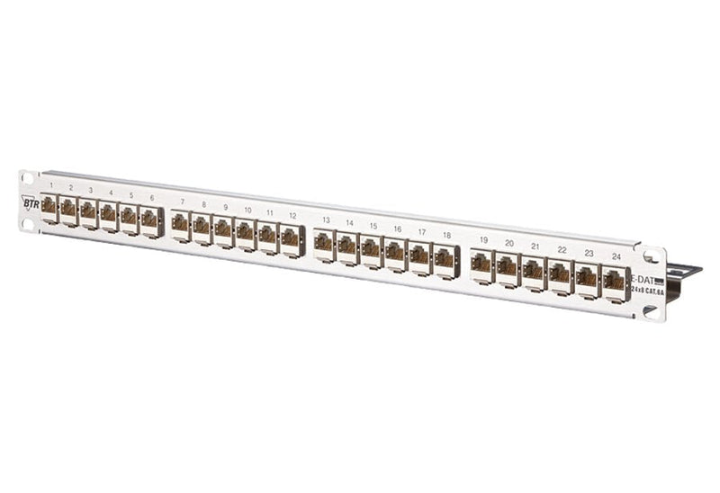 Metz Connect Patchpanel E-dat Moduloo CAT.6A 24 Port 19