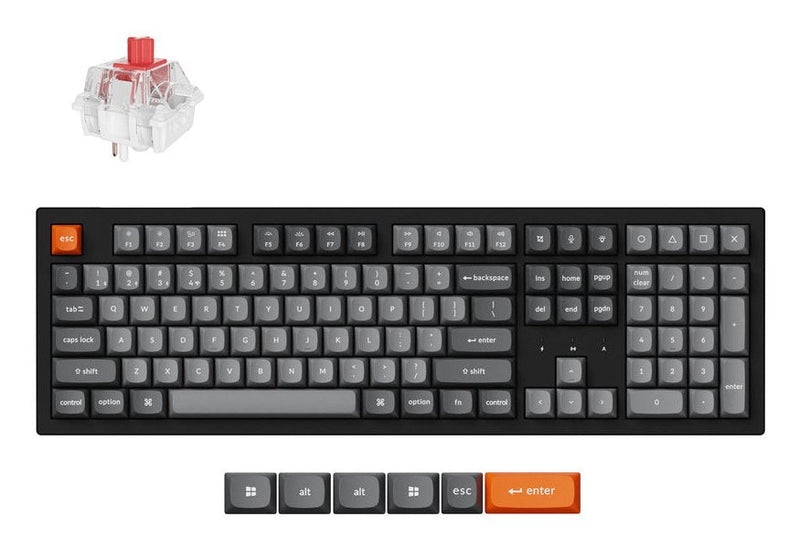 Keychron Keyboard Mecánico K10 Max. 100% Wireless Keychron Su