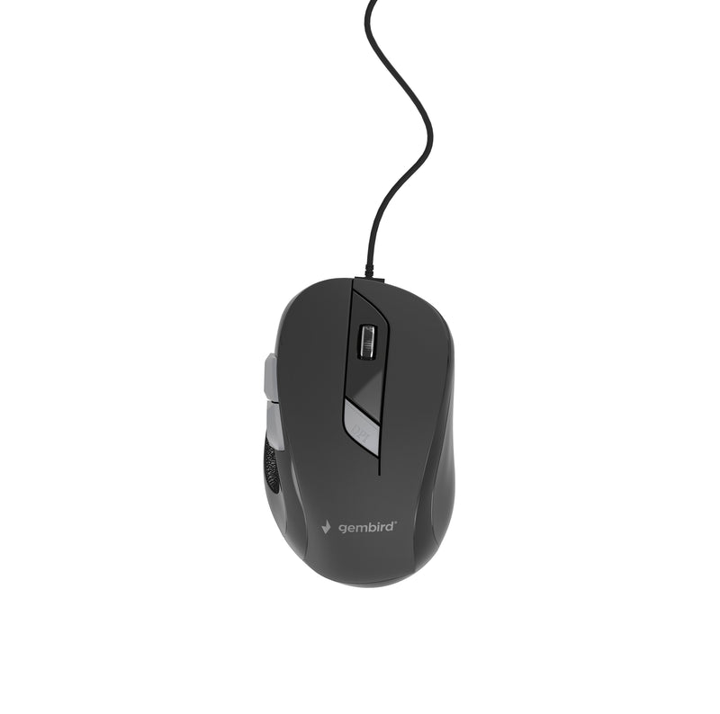 Gembird Mouse Optico USB Black MUS-6B-01