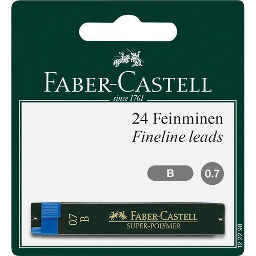 Faber-castell Feinmine Super-polymer 0,7MM B 2X Bk — image 1