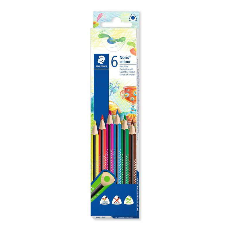 Staedtler Pencil Colour Noris Colour 6 Colours