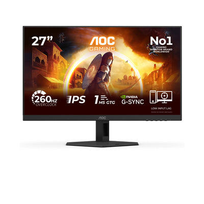 AOC Monitor 27G4ZRE Gaming 27 16:9 Fast IPS 260HZ 1920X1080 HDMI 2.0 DP 1.4 — image 1