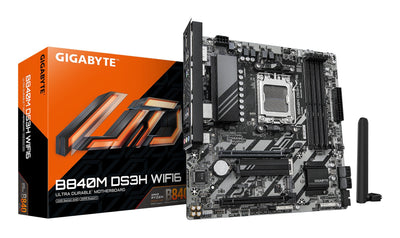 Gigabyte Motherboard B840M DS3H WF6 AM5 4XDDR5 4XSATA 2XM.2 — image 1