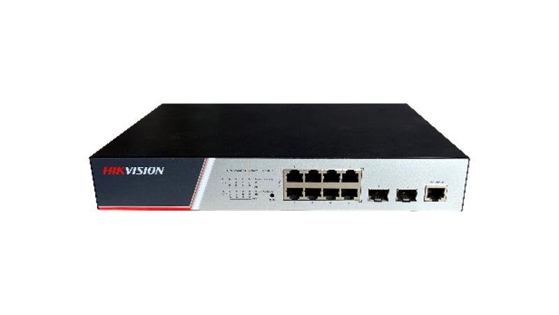 Hikvision DS-3E2510P(B) Switch Gestionado L7 Gigabit Ethernet (10/100/1000) Energía Sobre Ethernet (PoE) Black
