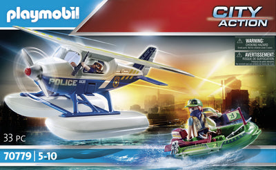 Playmobil 70779 Policía Hidroavión: Persecución Contrabandista — image 1