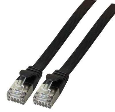 Efb RJ45 Network Cable U FTP, CAT.6A, Tpe 4.0MM ULTRAFLEX,0.5M, Sw — image 1