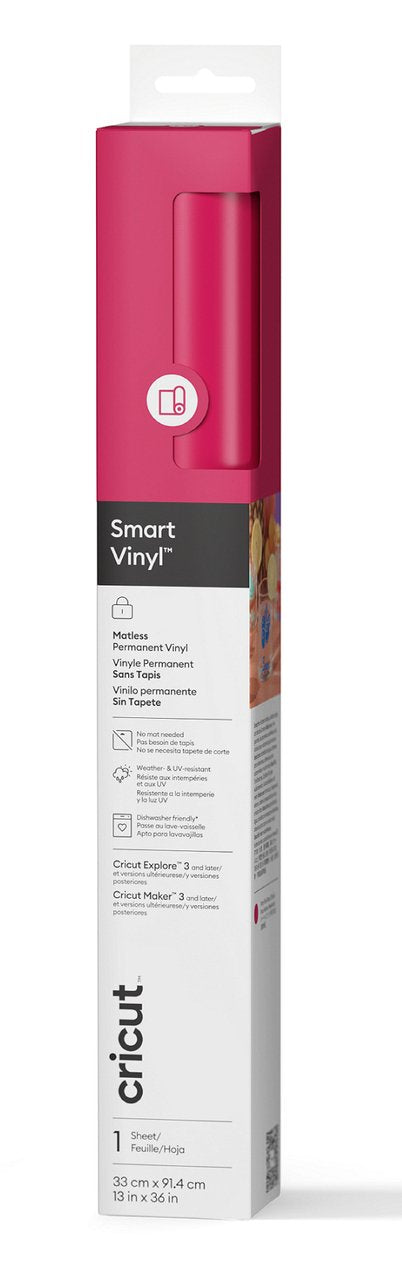 Cricut 2011608 Vinilo Adhesive Permanente Pink