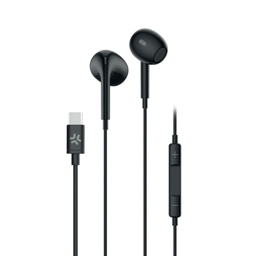 Celly Headphones UP1300 Stereo Type-c With Cable Colour Black — image 1