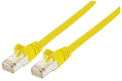 Intellinet Network Cable CAT.6A Cu S/FTP Lsoh 0.50M Yellow — image 1