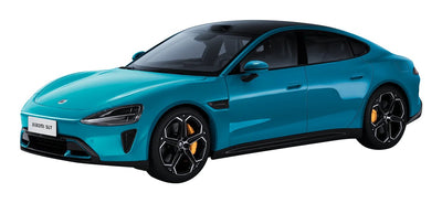 Xiaomi SU7 1/18 Die-cast Model Car Blue Aguamarina — image 1