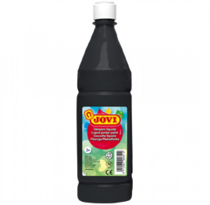 Jovi Témpera Líquida Paint Bottle 1000ML Black