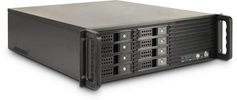 Inter-tech 48.3CM Ipc 3U-3508 3HE Morage Or.psu