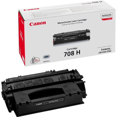 Canon Genuine Toner 708H Black I-sensys LBP3360, Laser Shot LBP-3300, 3360 — image 1