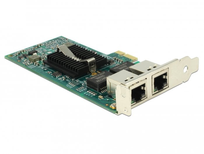 Delock Network Card Pci Express 2 X Gigabit LAN 89944