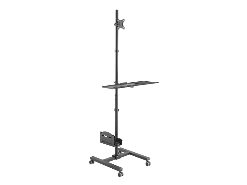 Equip Stand Floor With Wheels 650171 Screen 17-32 CPU And Keyboard Max. 8KG VESA 100X100