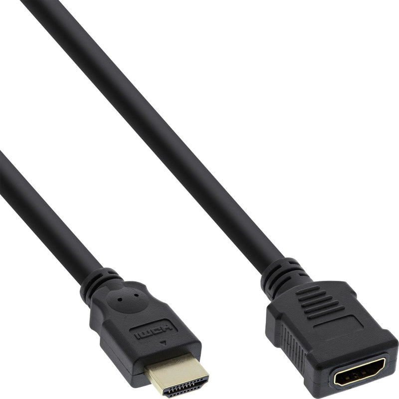 Inline Cable HDMI Cable Male a Female Black 7,5M